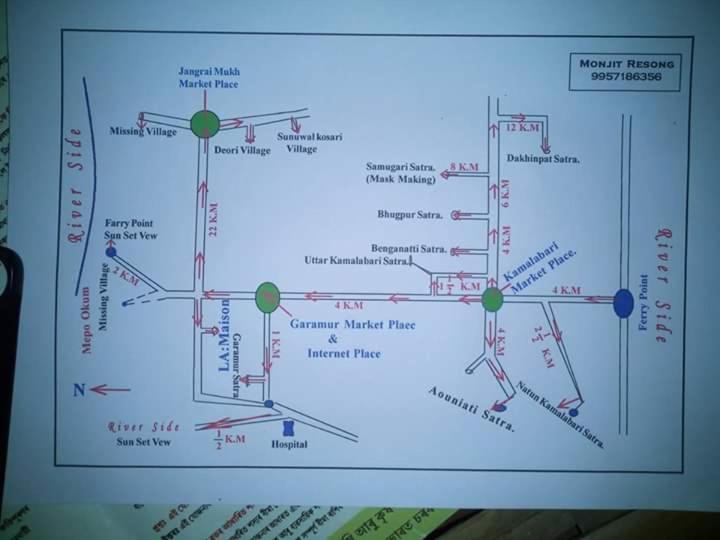 Risong Family Guest House Majuli ภายนอก รูปภาพ